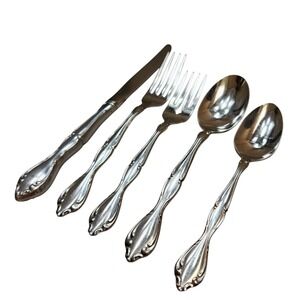 Oneida Community 5 Settings Stainless Chatelaine Flatware Betty Crocker 30 Piece
